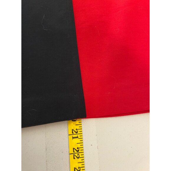 Michael Kors Womens Colorblock Pencil Skirt Black & Red Skize 10 - Picture 5 of 9